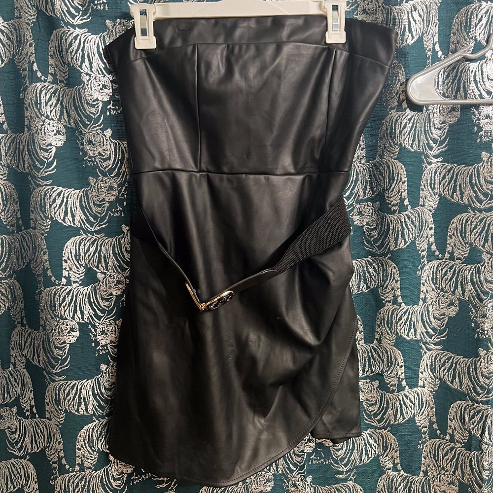 Belted Mini Dress
